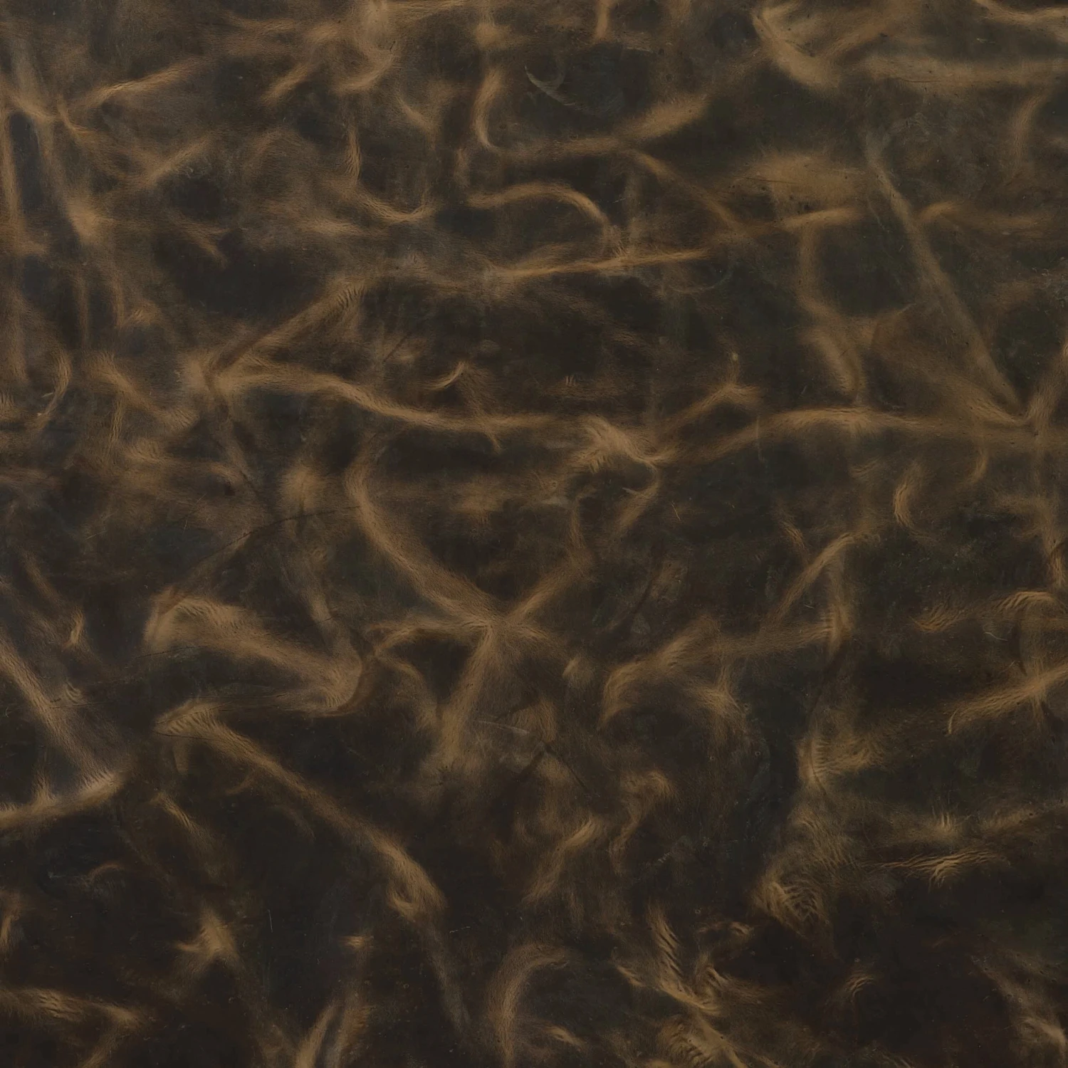 Chrome Tanned Pull Up Leather, 5-6 Oz., Brown - Image 3