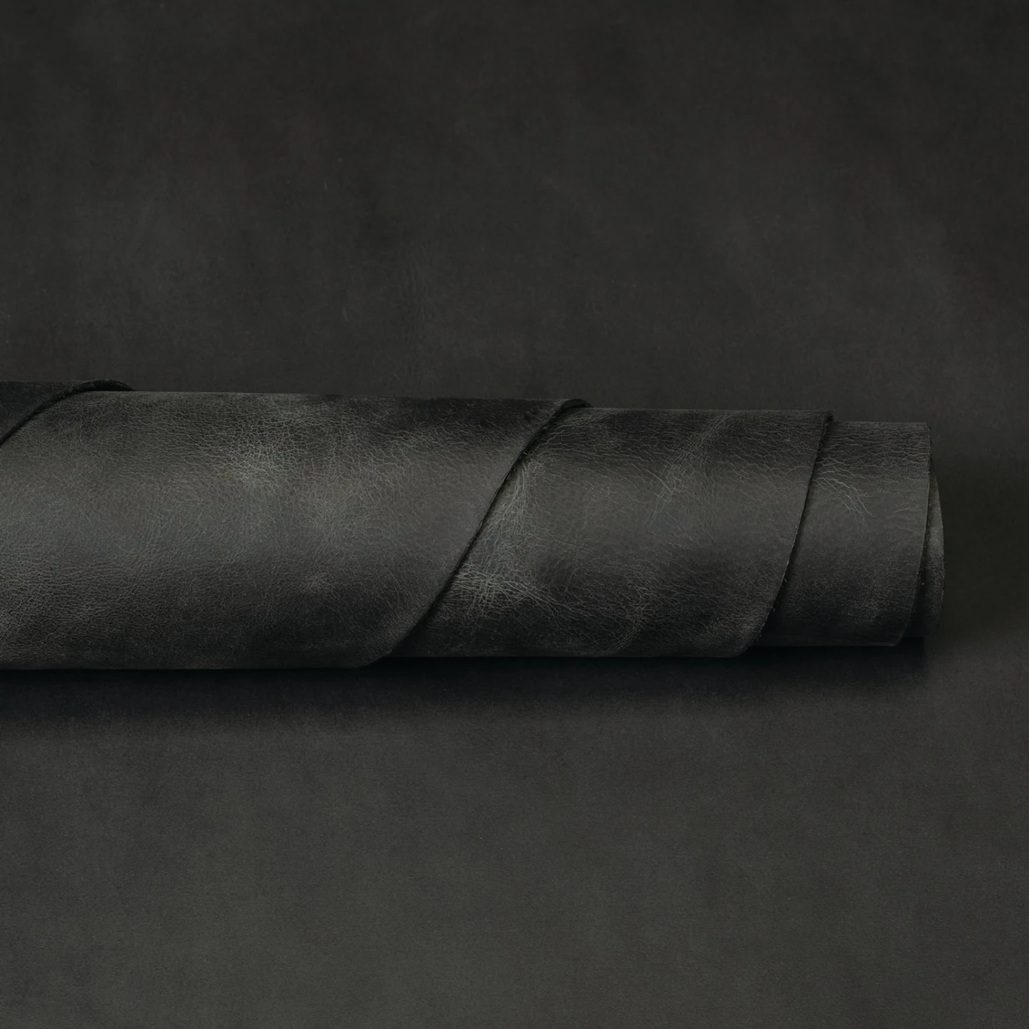 Water Buffalo Leather, Crazy Horse, Side - Image 6