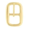 #313 Buckle Solid Brass, 1-1/4"