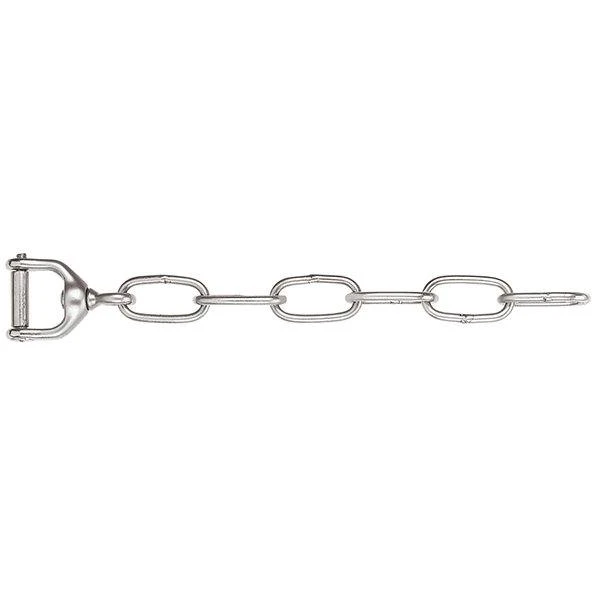 #478 Haflinger/Pony Swivel Heel Chain Stainless Steel,
