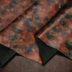 Tie Dye Printed Leather, 3-4 Oz.