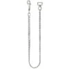 #630 Flat Link Lead Chain Chrome Plated, 3/4" X 30"