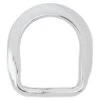 Beveled Saddle D-Ring Stainless Steel, 1-3/4"
