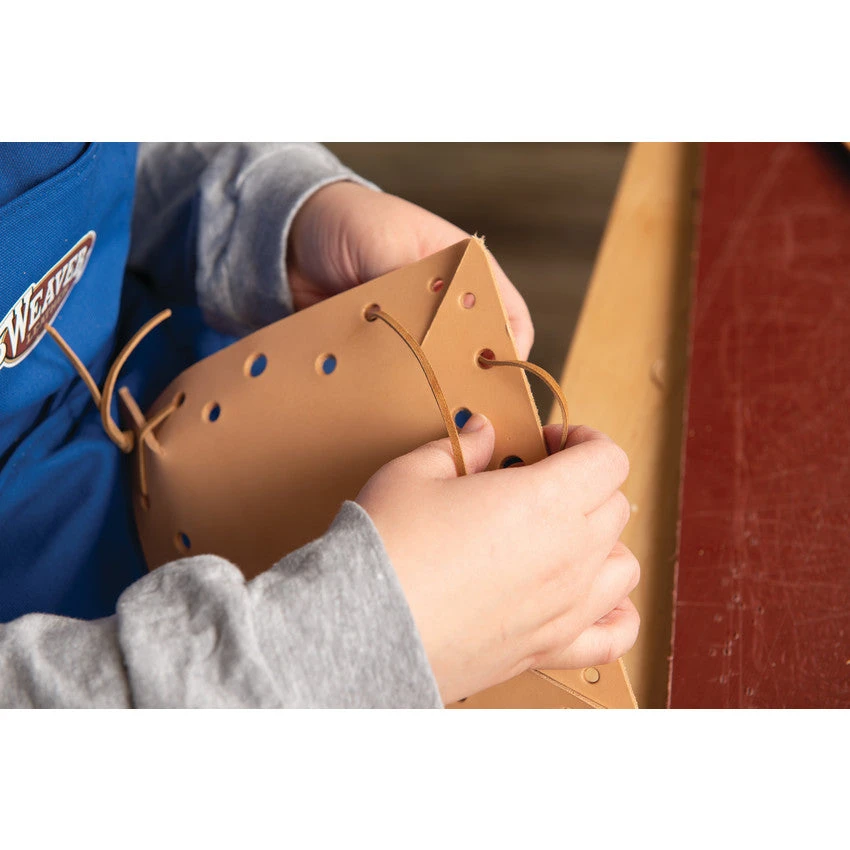 Hermann Oak® Veg-Tan Single Shoulders, Natural - Image 4