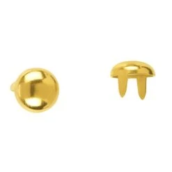 #1101 Spots Solid Brass, 3/16"