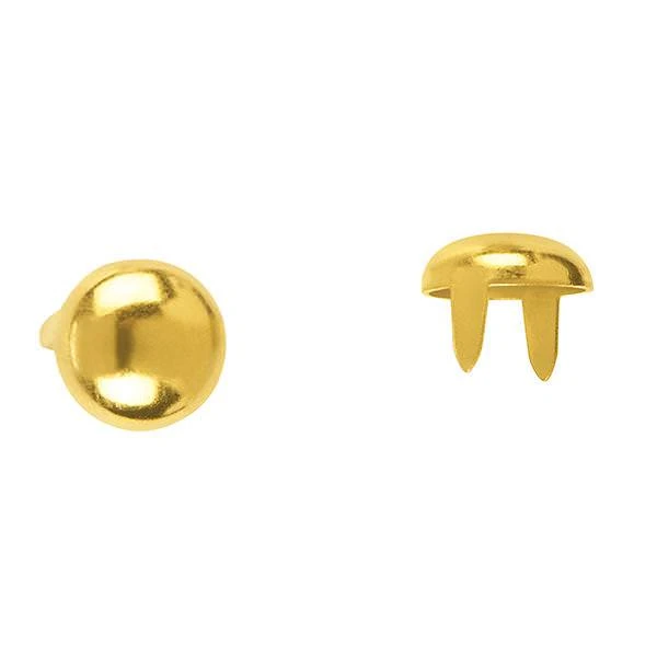 #1102 Spots Solid Brass, 1/4" - Image 2