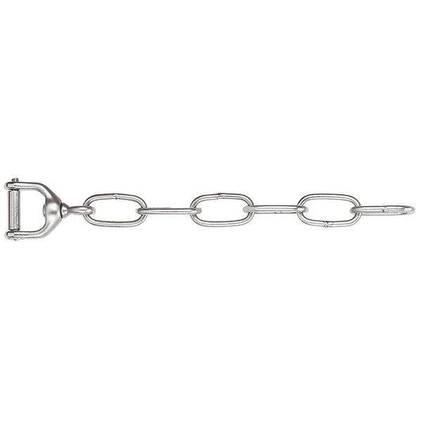 #478 Haflinger/Pony Swivel Heel Chain Stainless Steel, - Image 2