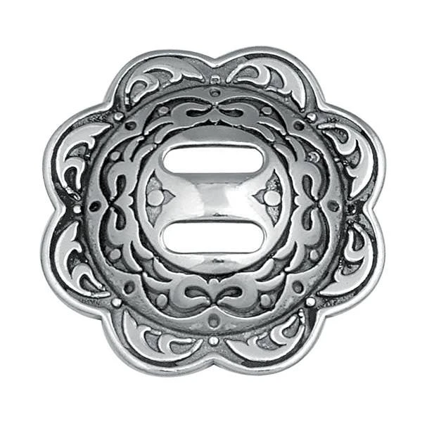 Jeremiah Watt Accented Floral Concho With Slot - Image 6