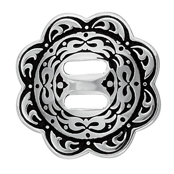 Jeremiah Watt Accented Floral Concho With Slot - Image 5