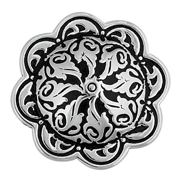 Jeremiah Watt Accented Floral Concho With Post