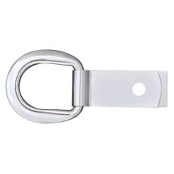 #256 Clip & D-Ring Stainless Steel, 3/4"