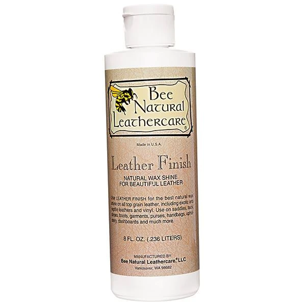 Bee Natural Leather Finish, 8 Oz.