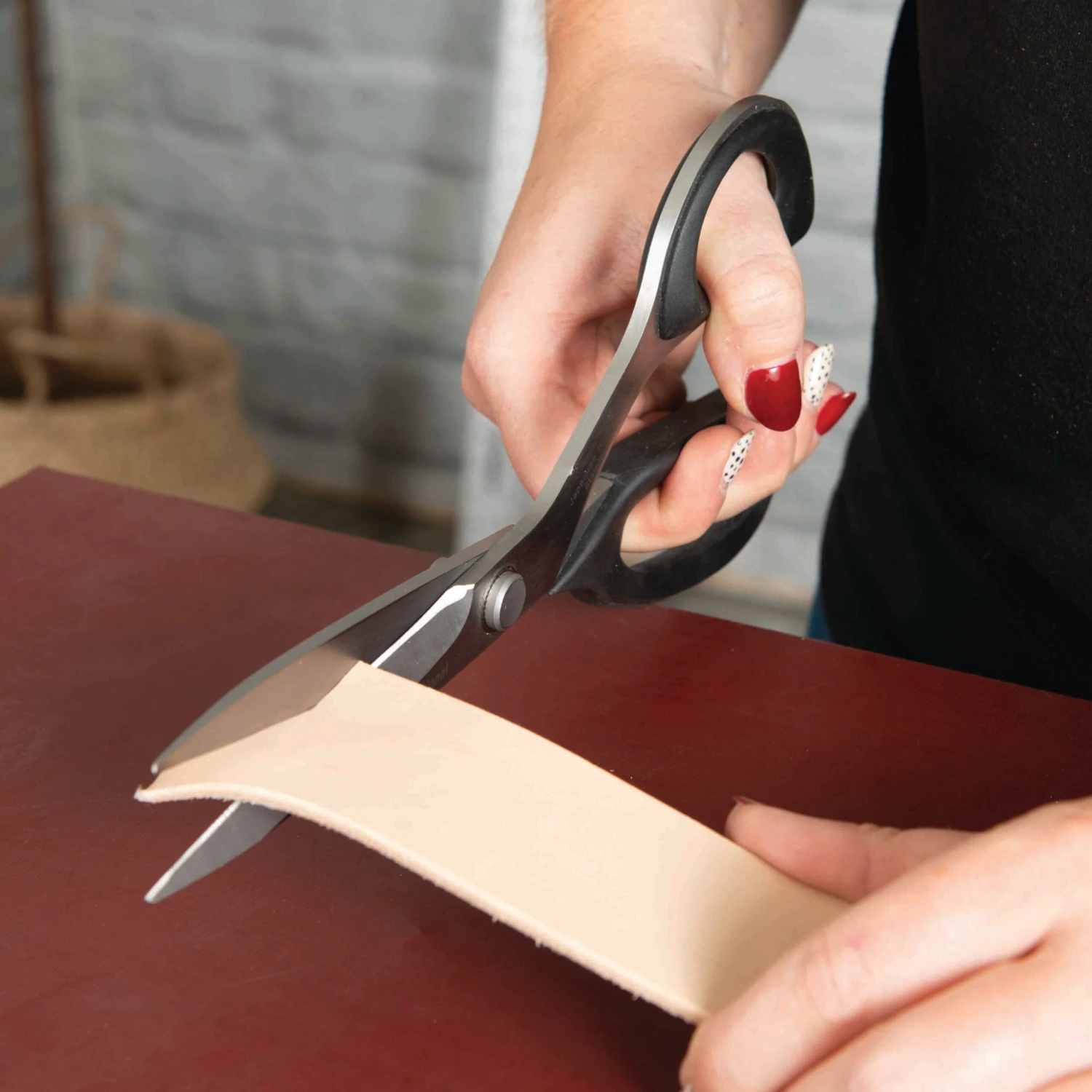 Leather Scissors, 10" - Image 2