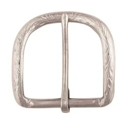 #7376 Alamo Belt Buckle Nickel Plated, 1-1/2"