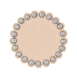 Leather Concho 1-1/4" With Spots Only