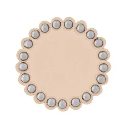 Leather Concho 2" With Spots Only