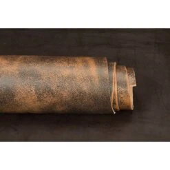 Crackled Double Shoulders, Black, 9/10 Oz.