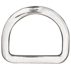 Beveled Rigging D-Ring Stainless Steel, 3"