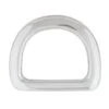 Beveled Saddle D-Ring Stainless Steel, 2"