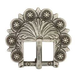 1893 Berry Concho Buckle Antique Silver/Zinc