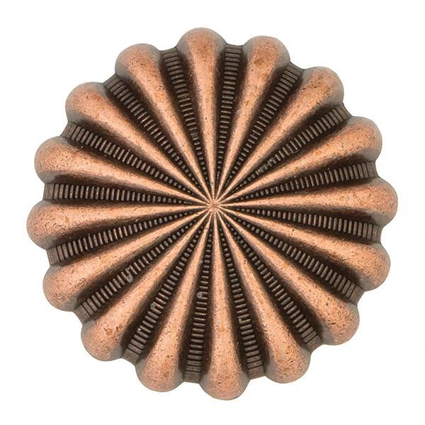 #1844 Pinwheel Concho With Post - Image 3