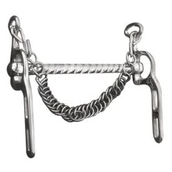 Elbow Straight Bit With Curb Chain