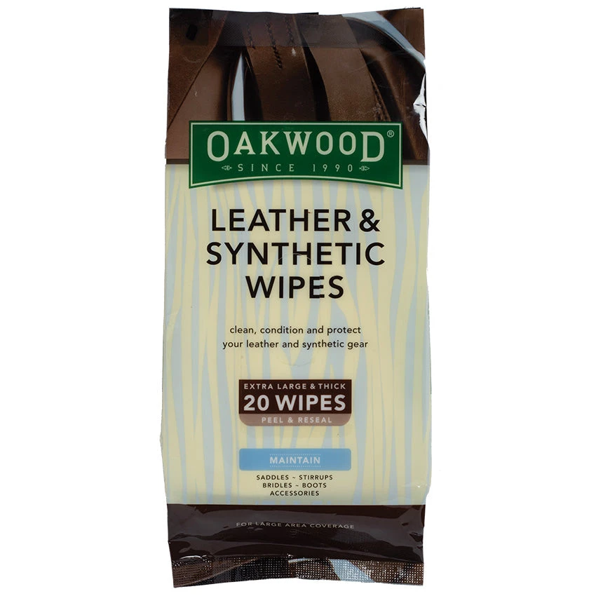 Oakwood Leather And Synthetic Wipes