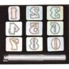 3/4" Number Stamping Set