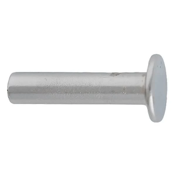 100-Pack Of #104 Tubular Rivets, Nickel Plated - Image 3