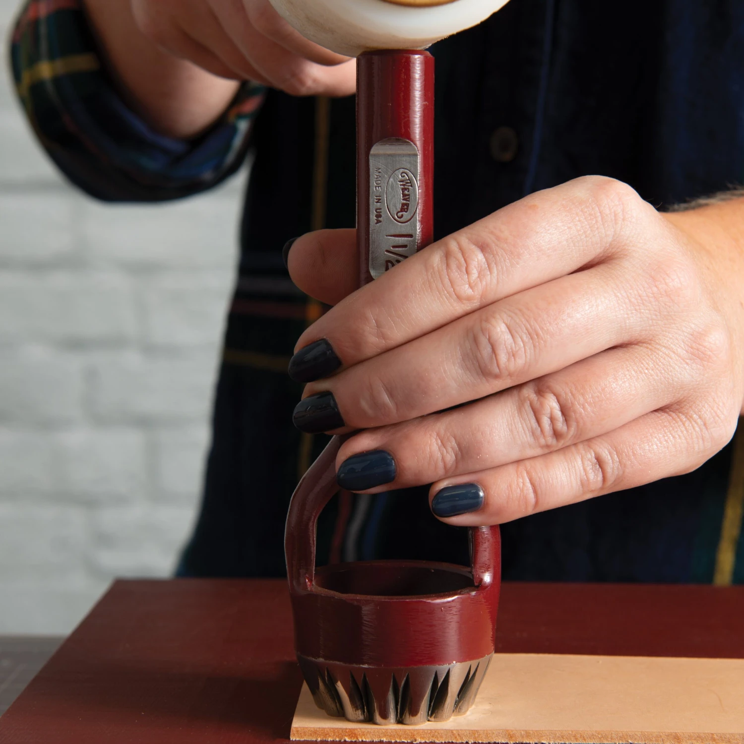 Master Tool Concho Cutter, Maul Style - Image 4