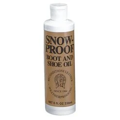 Snow Proof Boot And Shoe Oil, 8 Oz.