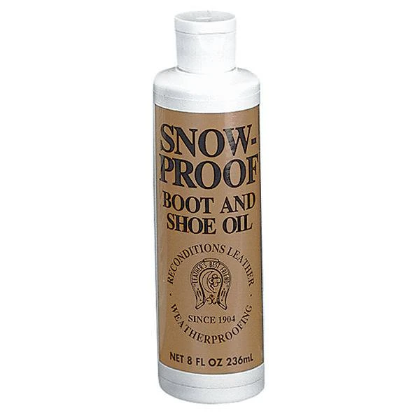 Snow Proof Boot And Shoe Oil, 8 Oz.