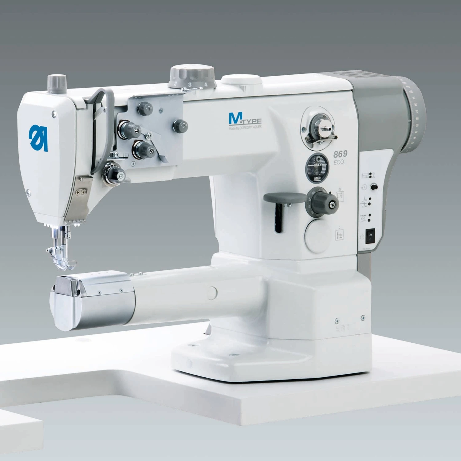 Adler 869 Cylinder Arm Sewing Machine, Complete With Stand - Image 2