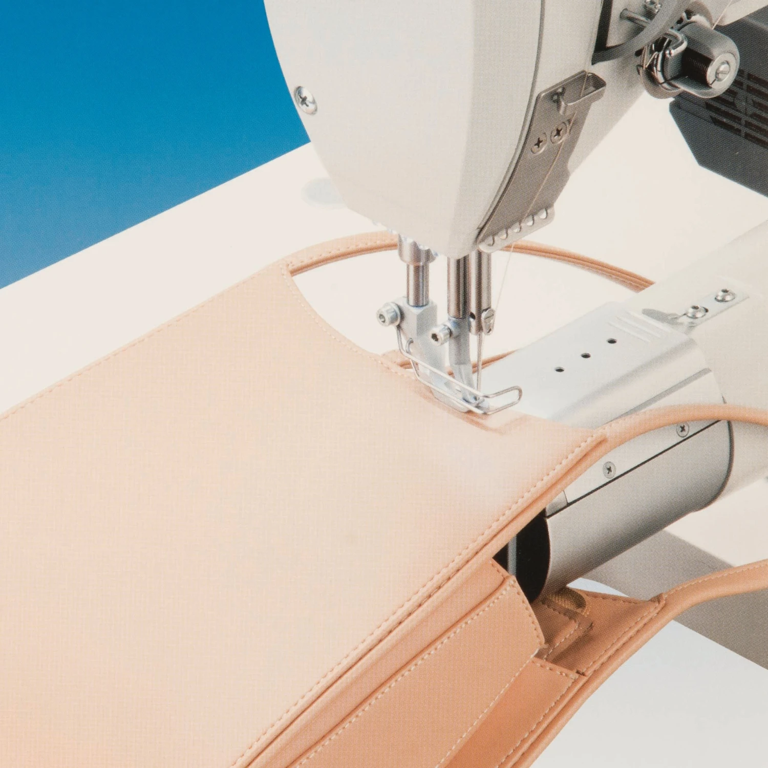 Adler 869 Cylinder Arm Sewing Machine, Complete With Stand - Image 3