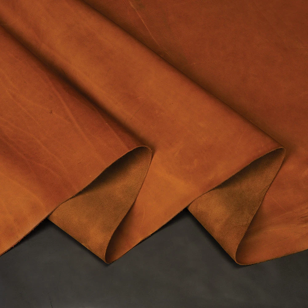 Tobacco Brown Leather Side, 5/6 Oz. - Image 2