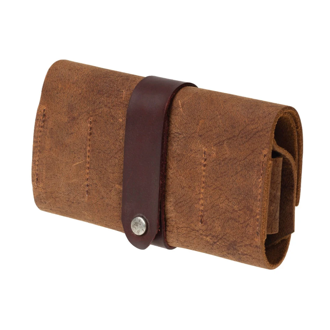 Water Buffalo Leather, Crazy Horse, Side - Image 9