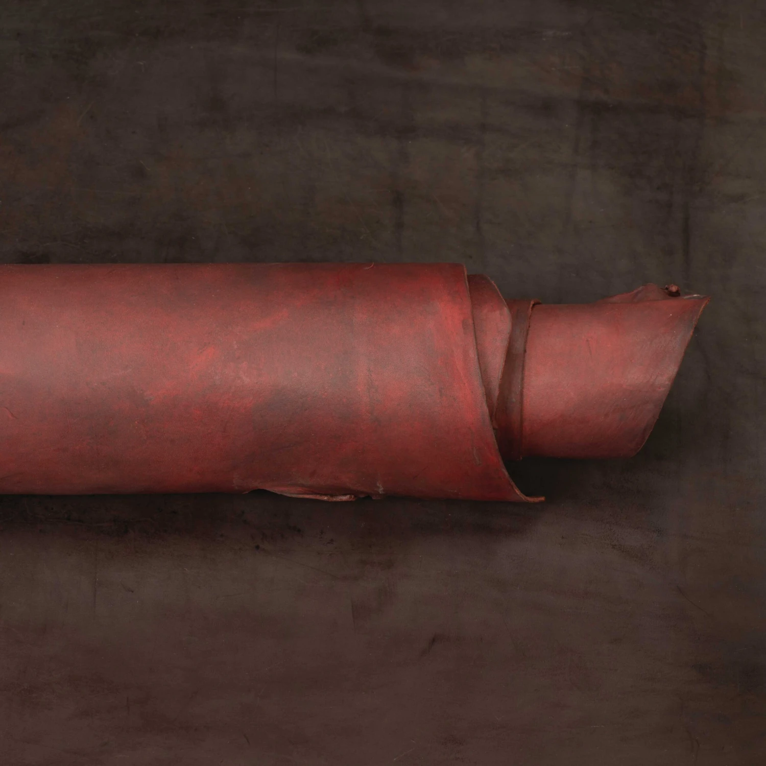 CHAHINLEATHERĀ® Burgundy Alum Tanned Leather, Sides