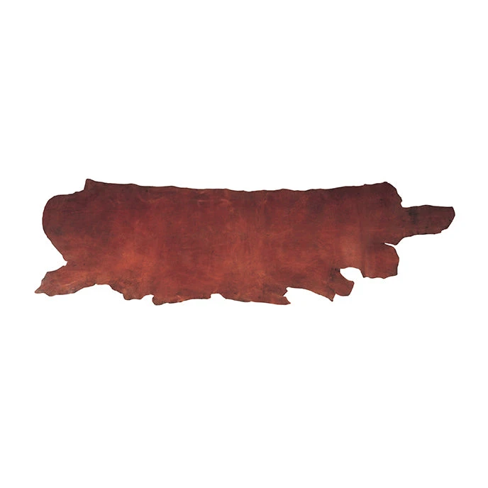 CHAHINLEATHERĀ® Burgundy Alum Tanned Leather, Sides - Image 3